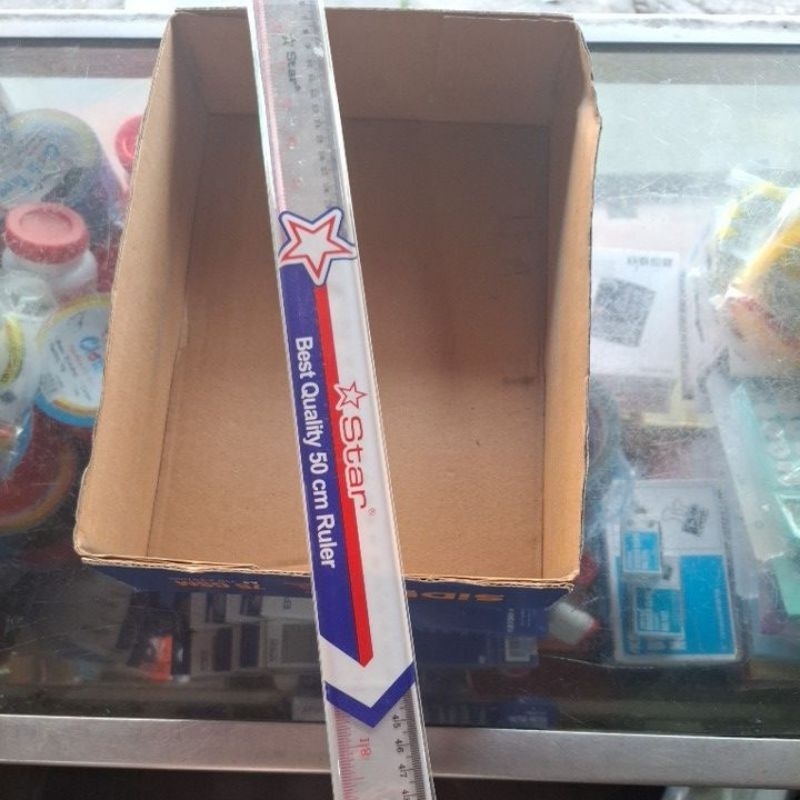 

penggaris plastik 50cm Star