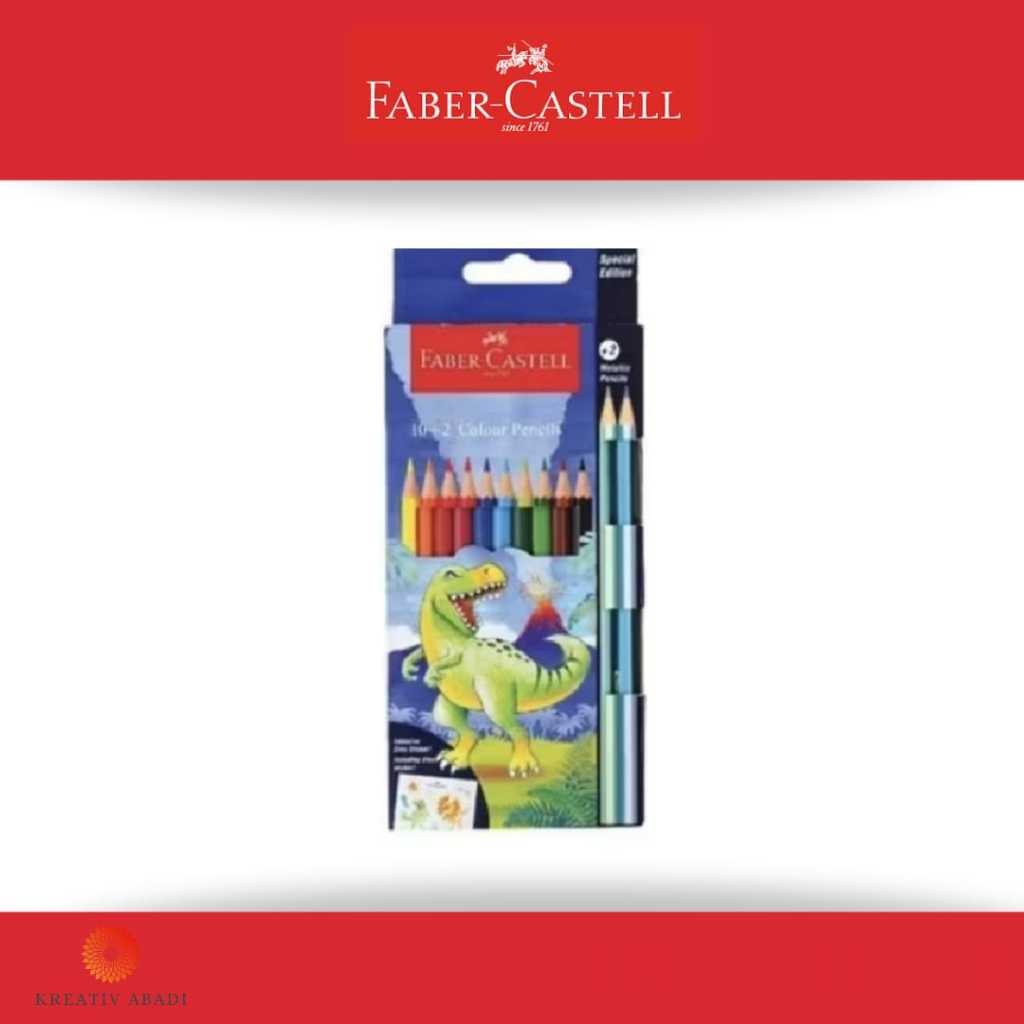

Faber-Castell Colour Pencil Dino 12