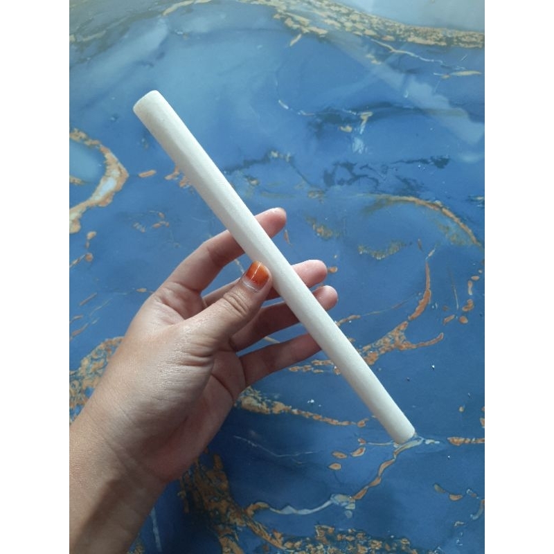 ONCE PIPA TULANG MARLIN 100% ASLI-panjang 20 cm bentuk bulat bahan padat berkualitas