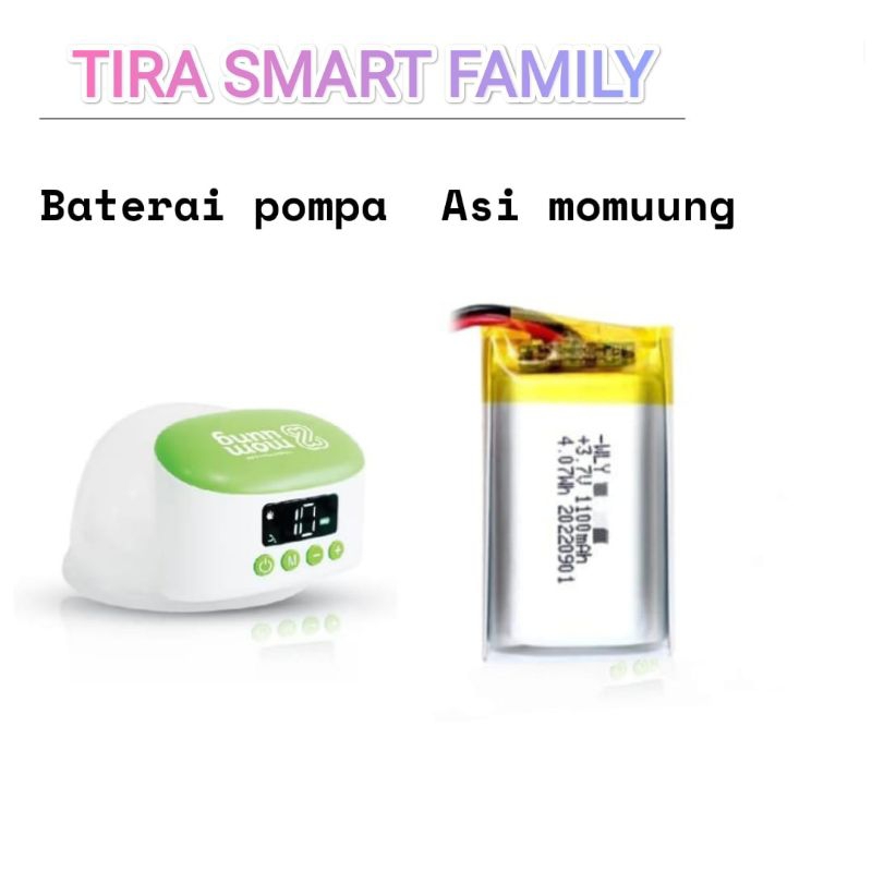 BATERAI POMPA ASI MOM UUNG ORIGINAL