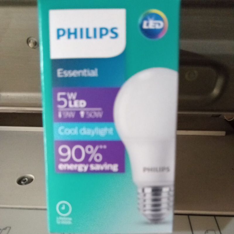 Lampu Bohlam Philips LED 5 Watt