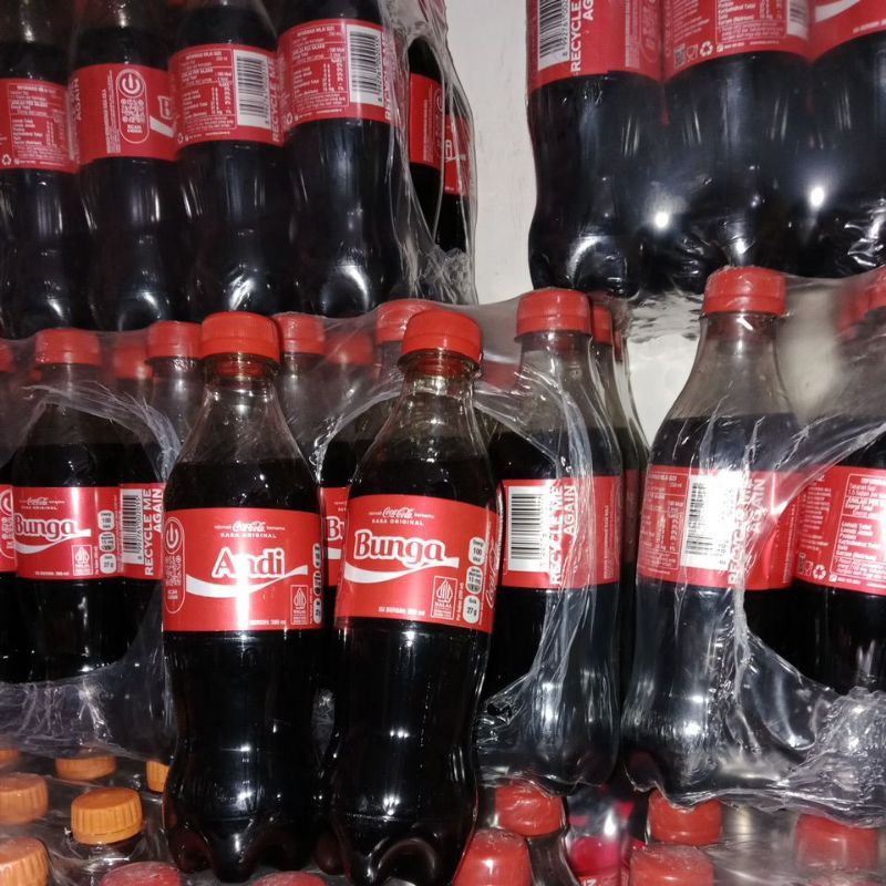 

minuman botol cocacola ukuran 300ml