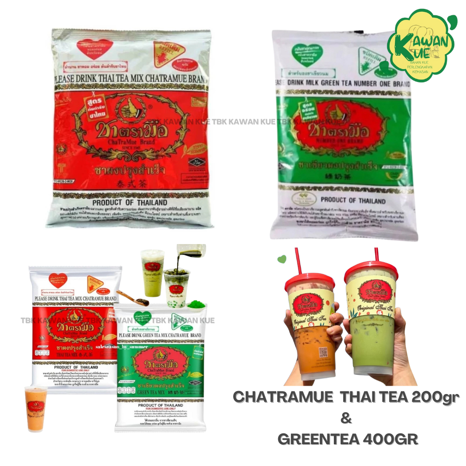 

Chatramue Greentea Chatramue Thaitea - Bubuk Minuman Chatramue