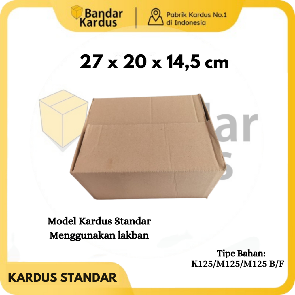 

BOX PACKING MURAH KARDUS KEMASAN| | Box Packing Multifungsi Uk 27x20x14 cm /Kardus Pindahan Murah/Box Besar Tebal/Kardus Barang/Box Perlengkapan/Kardus Peralatan