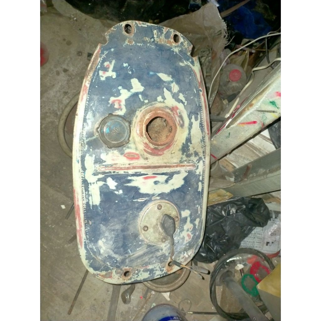 tangki vespa Excel original copotan