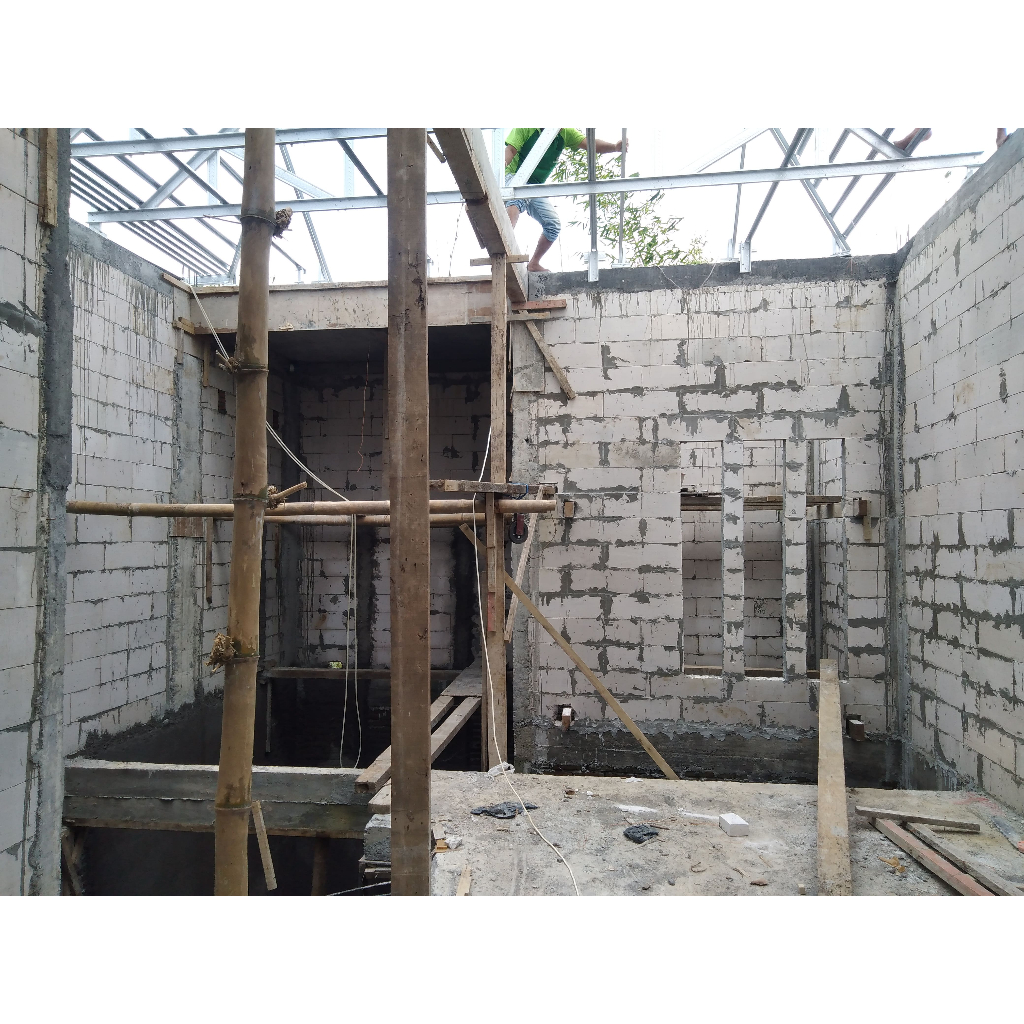 Rangka baja ringan atap rumah