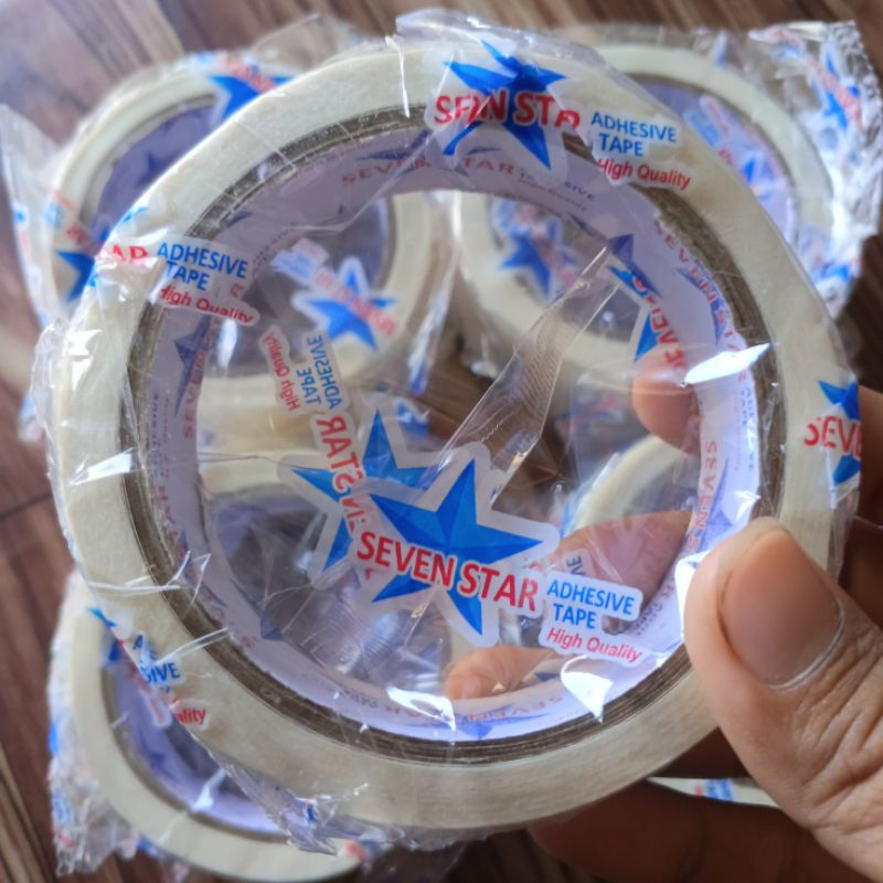 

Masking Tape Lakban Kertas 24mm 20 y Isolasi Kertas