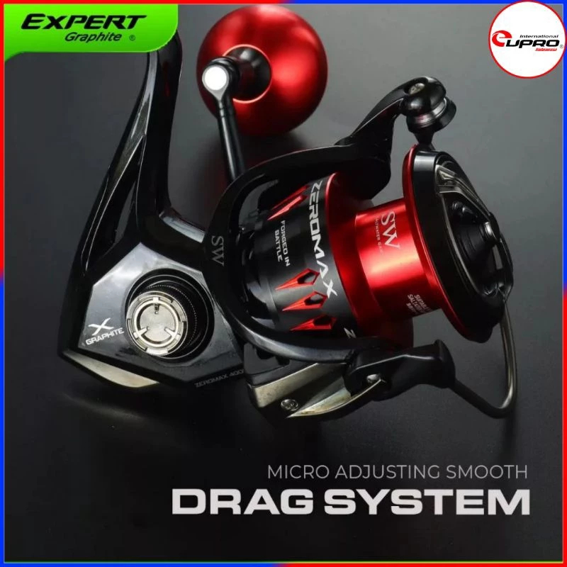 Reel Power Handle EXPERT ZEROMAX SW(Salt Water Game) 6+1Bb