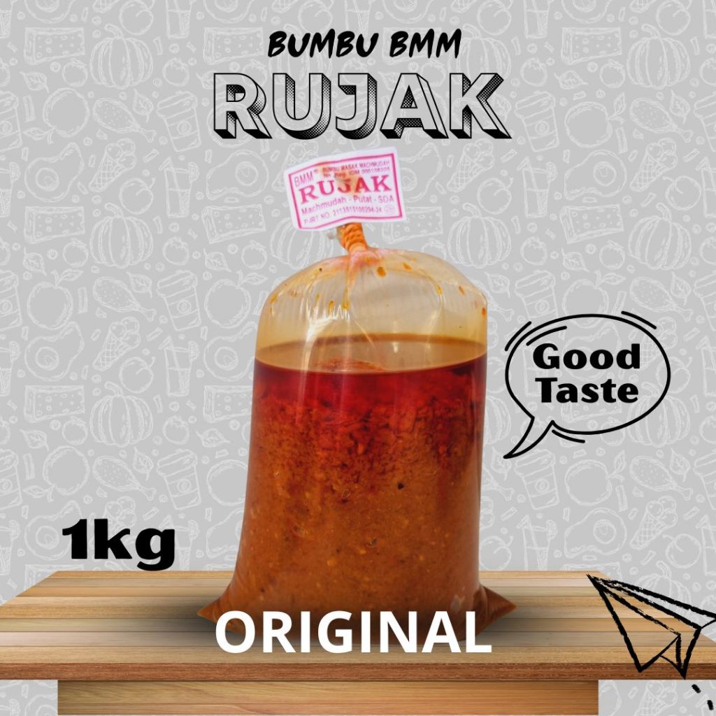 

Bumbu BMM RUJAK Original 1kg