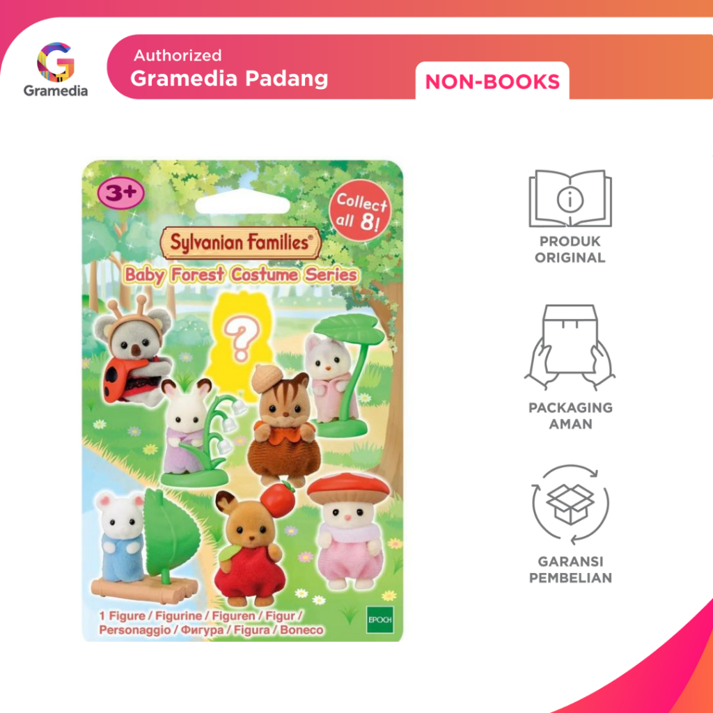 Gramedia Padang - SYLVANIAN FAMILIES BABY COLLECTIBLES BABY FOREST COSTUME