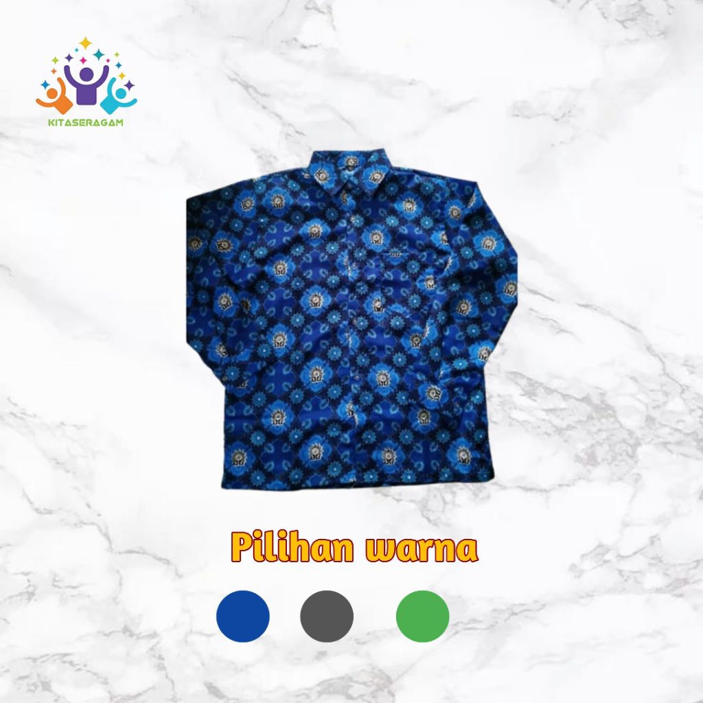seragam batik sekolah Annur Muhammadiyah