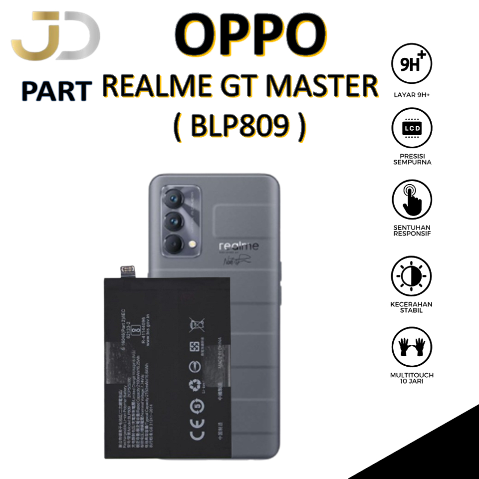 BATERAI OP BLP809 REALME GT MASTER Batre Batrai Baterai ORIGINAL 100%