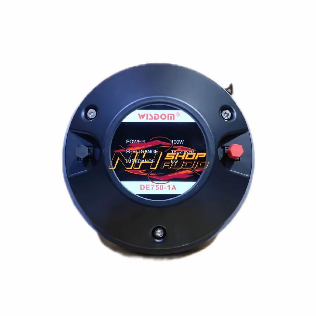 Driver Tweeter Wisdom  DE750-1A DE750 DE 750 1A Model Baut Coil 3in Maxx 750 Watt Tweeter Wisdom 3in