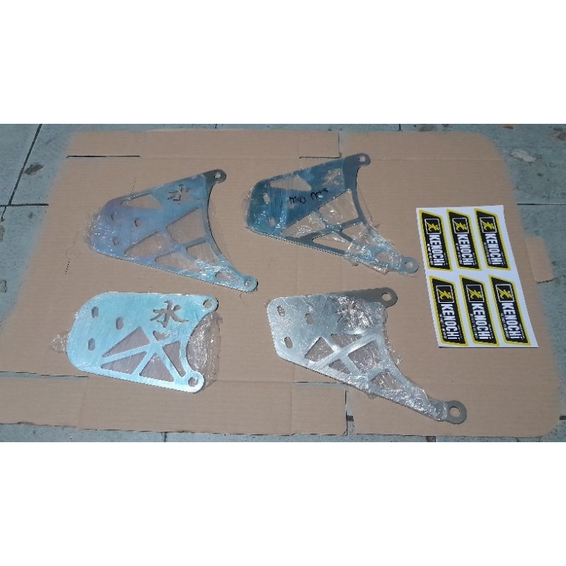 BREKET BRACKET KNALPOT STANDAR RACING KENOCHI TYPE PERFORMANCE DAN K SERIES FOR MIO BEAT SCOOPY GENI