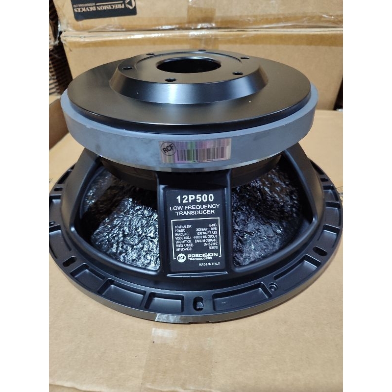 Speaker 12 inch RCF 12P500 GRADE A ORI DAUN TEBAL COATING