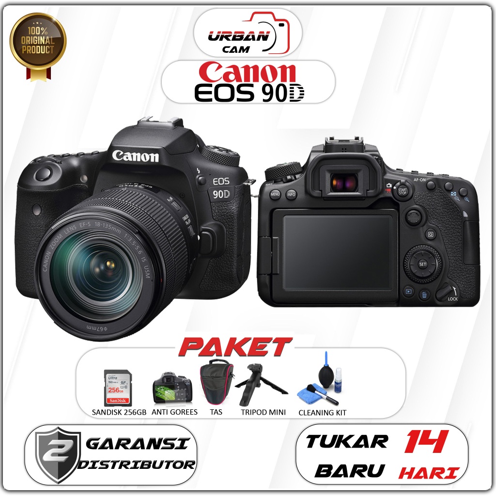 Canon EOS 90D Kit 18-135mm IS USM / Canon EOS 90D kit 18-55mm IS STM / Canon 90D