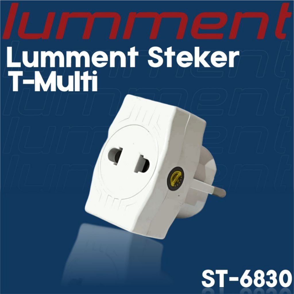 Stop Kontak Steker T Multi Lumment ST-6830