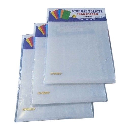 

STOP MAP L PLASTIK OKEY BENING [ Pack ]