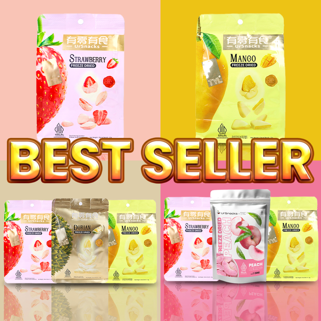 

URSNACKS BEST SELLER - Snack Keripik Buah Asli HALAL BPOM