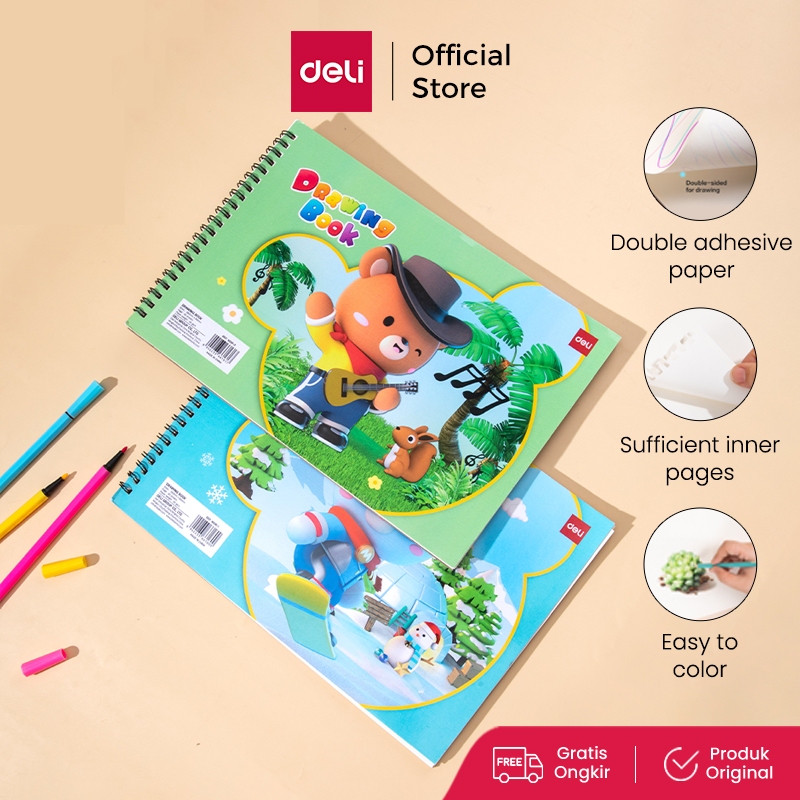 

Deli Buku Gambar / Drawing Book 30 Lembar EN081