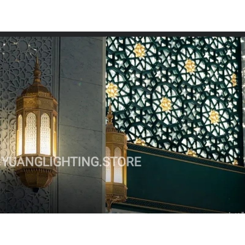 LAMPU DINDING HIAS BENDIX ARABIC ANTIK EXTRA JUMBO OUTDOOR INDOOR
