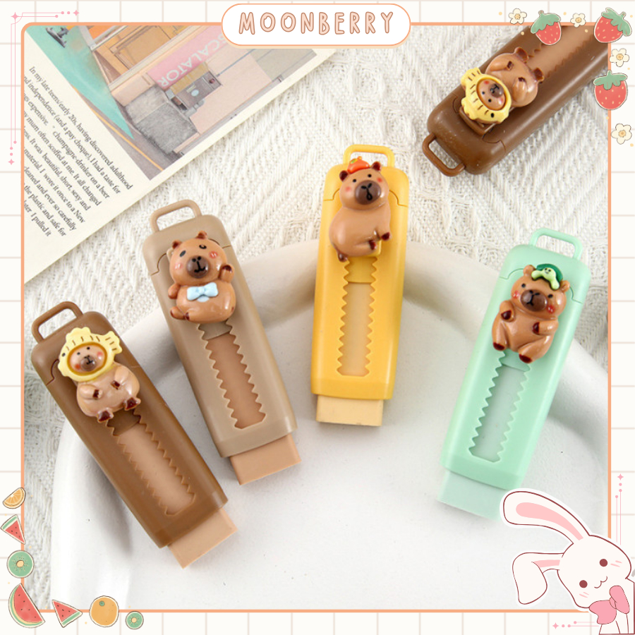 

Sliding eraser capybara Penghapus lucu