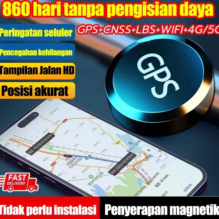 KODE N63G Beli 1 Gratis 1GPS Motor Mini GPS Tracker GPS Mobil Real Time Car Locator Tracker GPS Trac