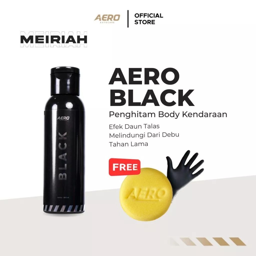 [FLASH SALE] Aero Black Penghitam Body Motor dan Mobil Permanen / Penghitam Body Kendaraan Kusam