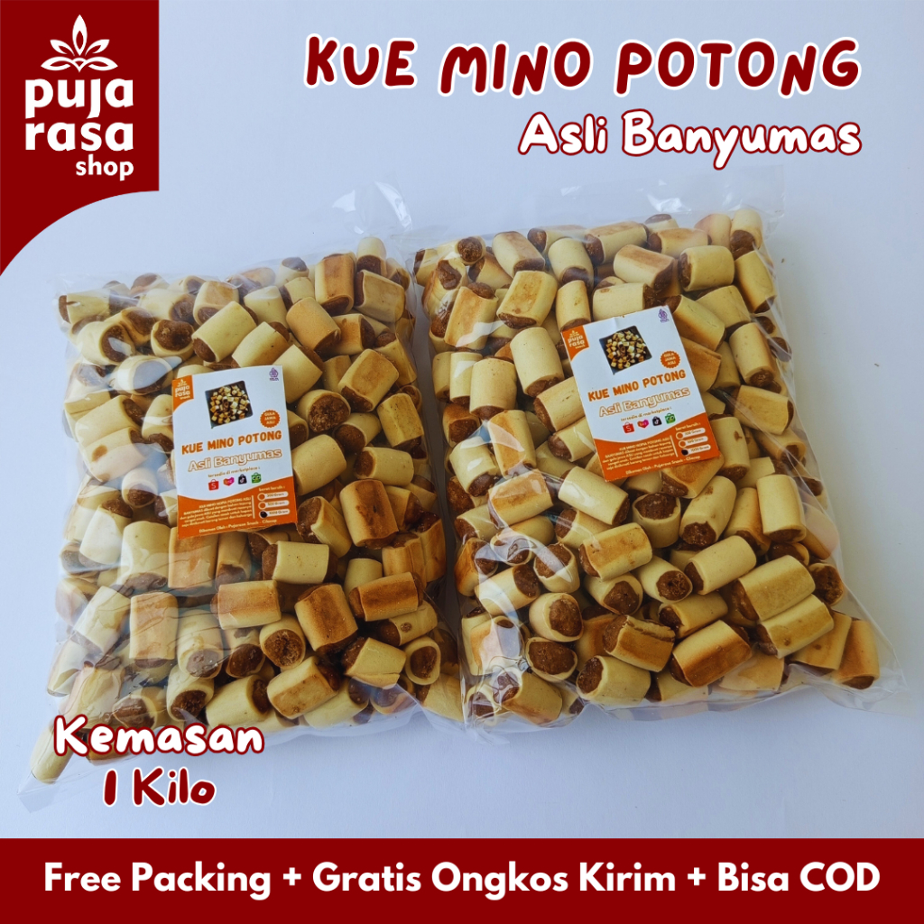 

KUE MINO MINI NOPIA POTONG RASA GULA JAWA MANIS ASLI KHAS BANYUMAS 1 KG