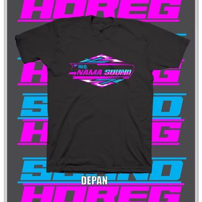 Kaos distro sound system audio Free custom nama / Kaos Sound Horeg / Kaos Pria Sound System horeg