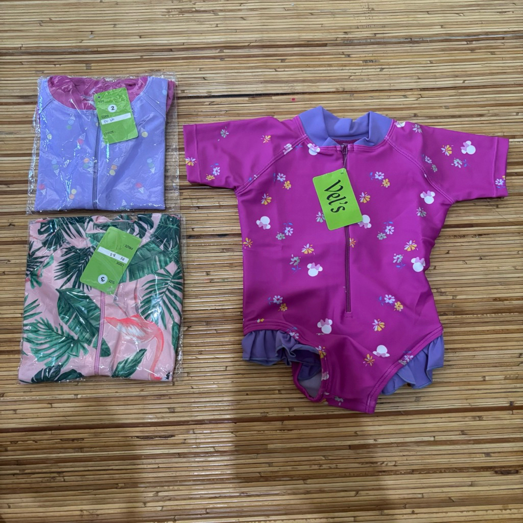 Baju Renang Anak Bayi Perempuan Deedo BT M BB Max 14 kg