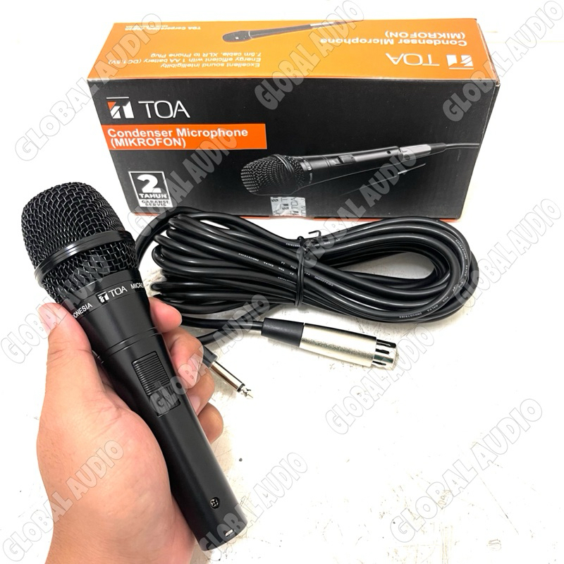 Mic Kabel TOA ZM 300 Original , Mic Kabel Bagus Murah Toa ZM300 , Bisa COD