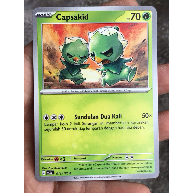 CAPSAKID KARTU PROMO POKEMON TCG