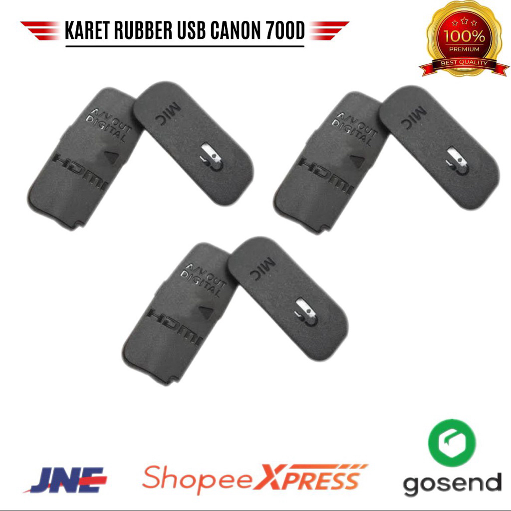 Rubber karet Tutup USB canon 700d camera