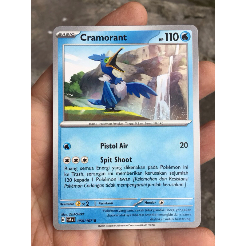 POKEMON KARTU PROMO CRAMORANT