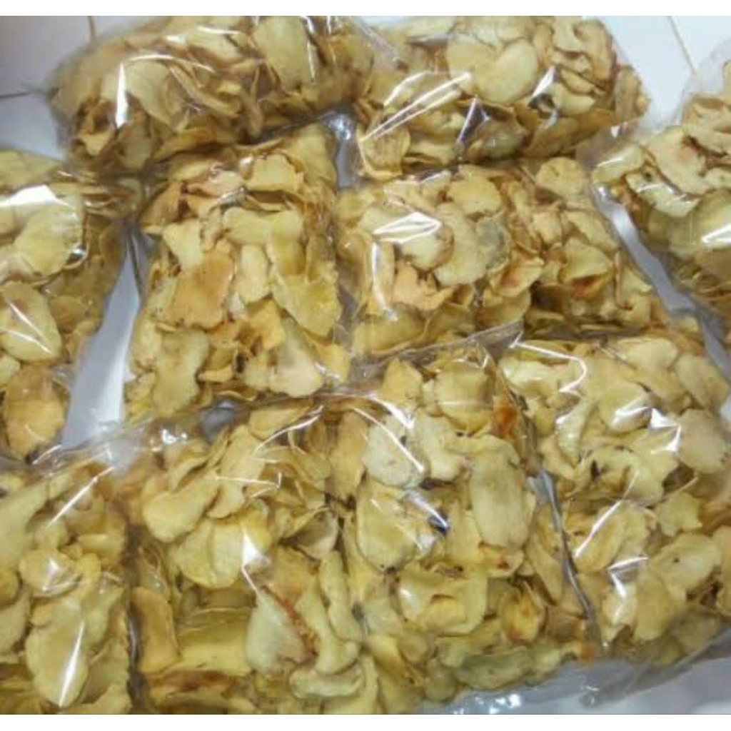

Kripik Gayam Gurih Kriuk Empuk Khas Bantul Kemasan 1 kg