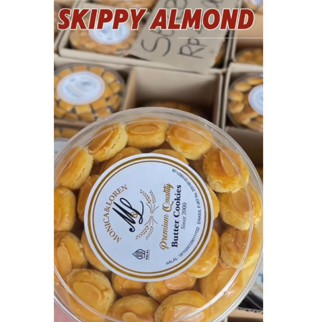 

skippy almond monica & loren