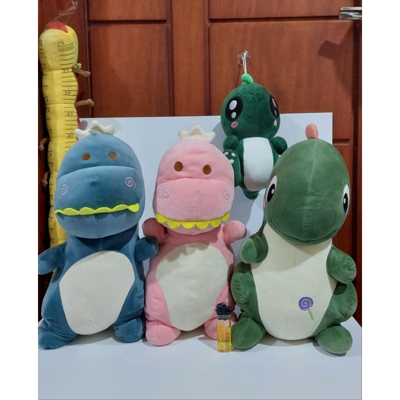 Boneka Hewan Dino Dinosaurus bahan lembut miniso