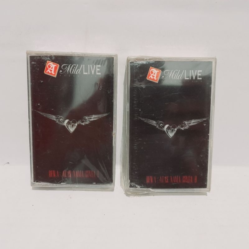 Kaset Dewa 19 Album Atas Nama Cinta I & II (2 Kaset) Segel