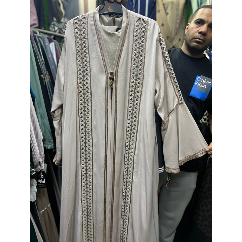 Abaya Wanita Dewasa Inner Outer Mesir Free Pashmina original Premium