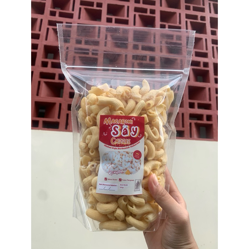 

Makaroni keju | 100% keju asli | adonan keju bentuk makroni