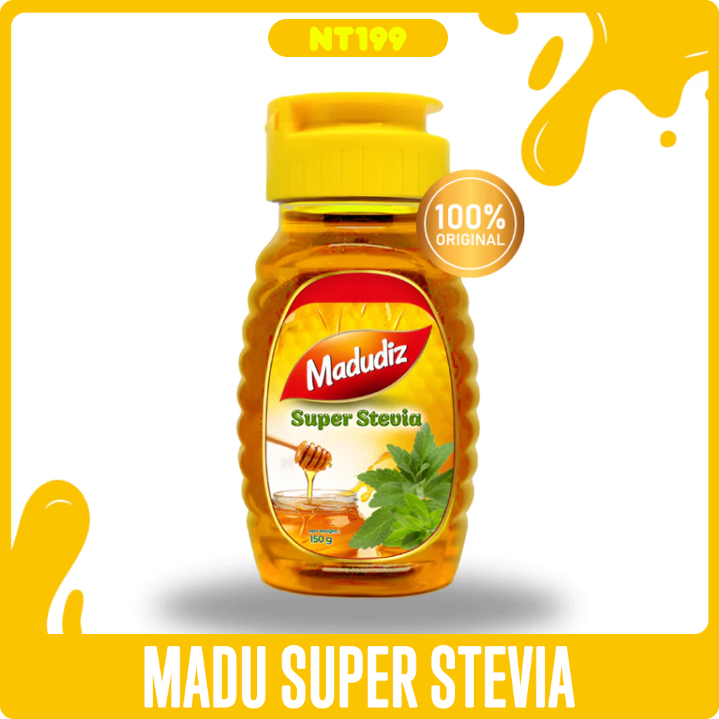 

Madudiz Madu Super Stevia 150gr – Rendah Kalori, Bantu Jaga Daya Tahan Tubuh & Pencernaan