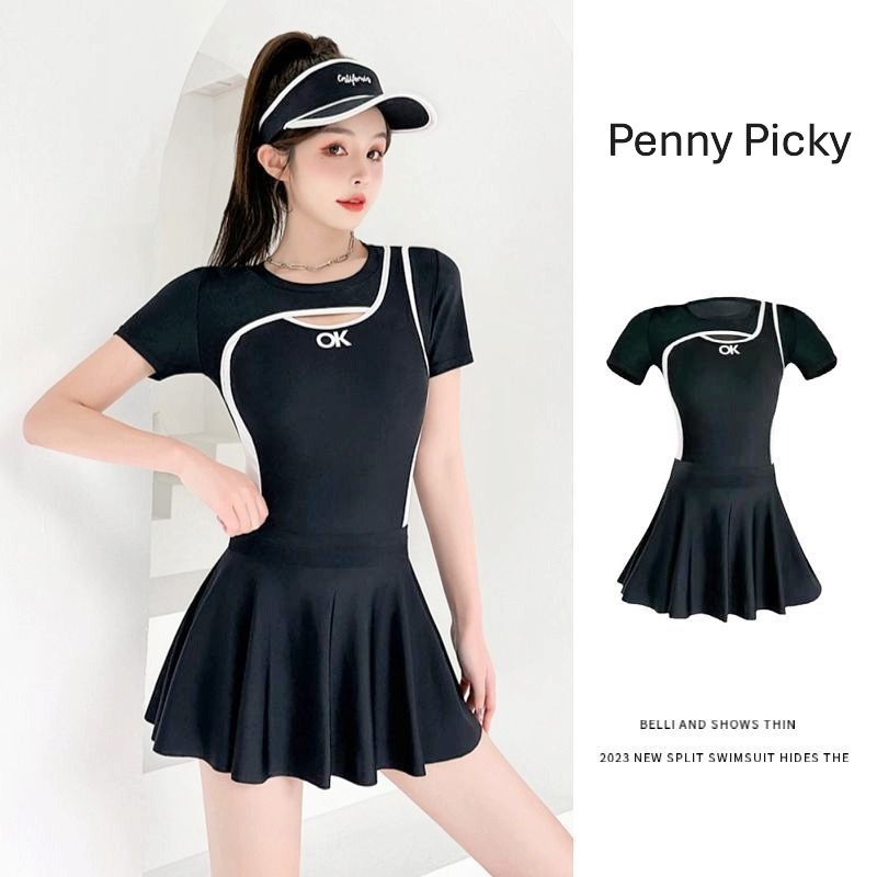 PP Baju Renang Swimsuit Swim Wear Satu Set dengan Pad Bra Terusan Bikini One Piece 1-30