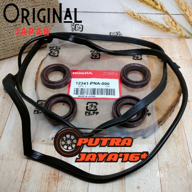 PAKING PACKING KLEP + SEAL BUSI HONDA CRV GEN2 GEN 2 JAPAN