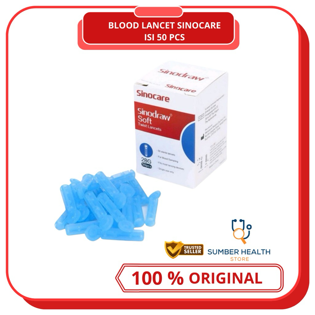 Blood Lancet Sinocare isi 50 / Lancet Steril