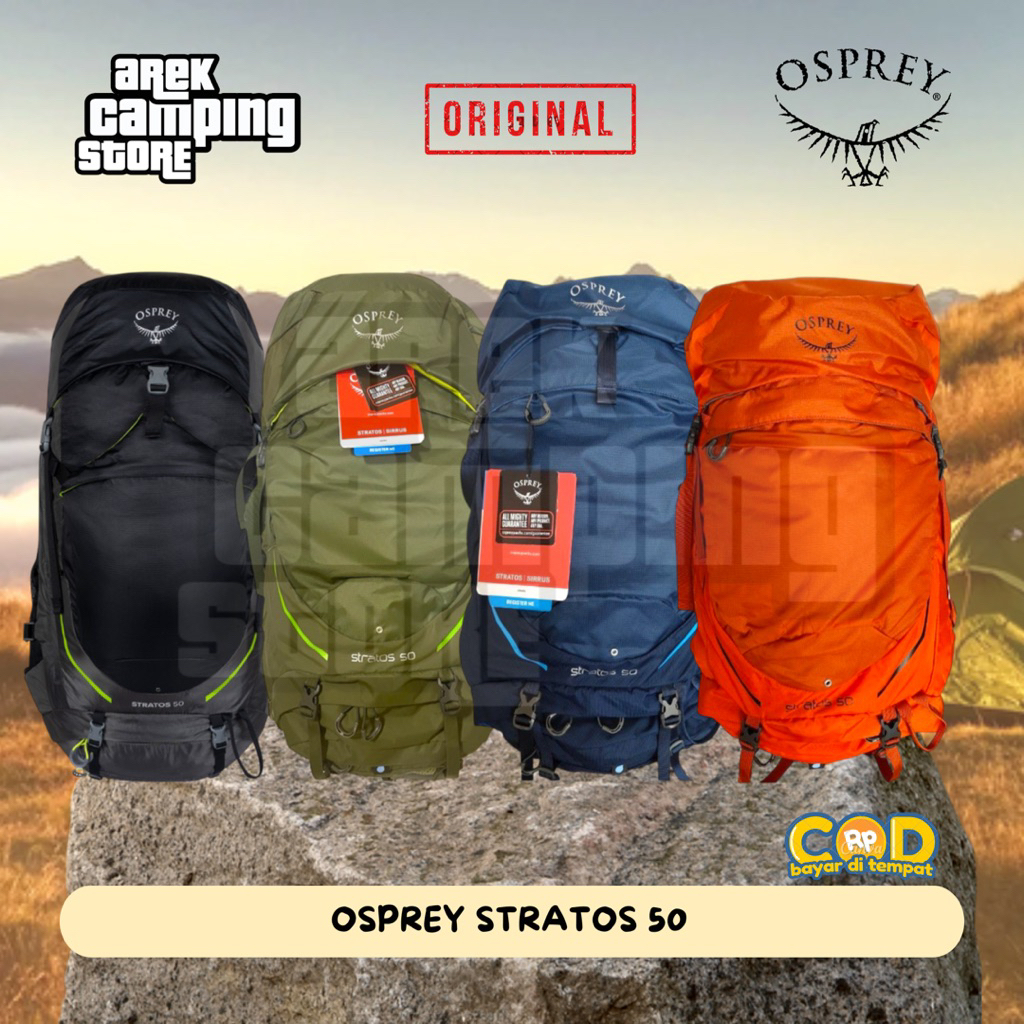 Osprey Stratos 50L Original BNWT