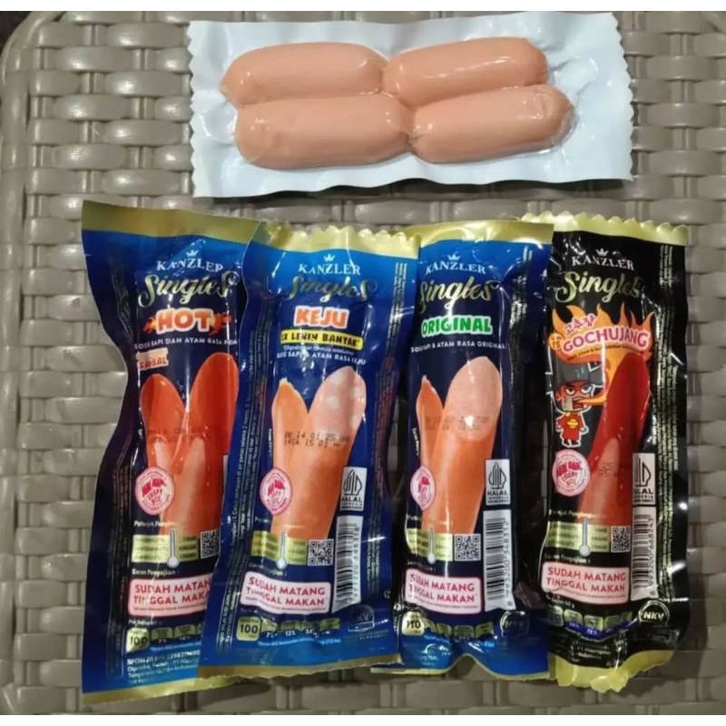 

Kanzlee sosis SINGLES SIAP MAKAN