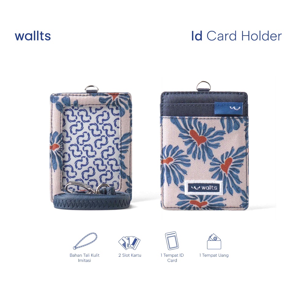 

KODE P27V Wallts Aiken Motif Lanyard Name Tag Id Card