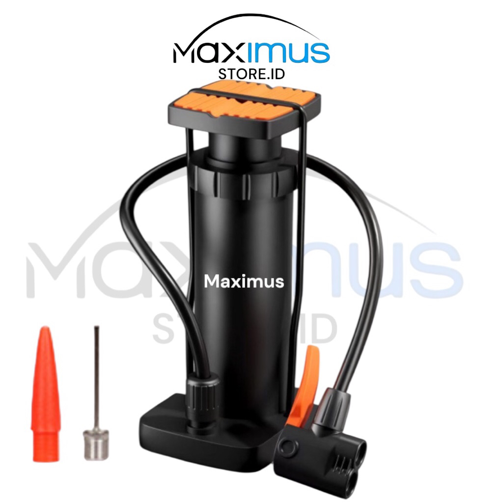FOOT PUMP /POMPA INJAK MINI/ POMPA SEPEDA MOTOR MINI /POMPA BOLA /POMPA INJAK TABUNG