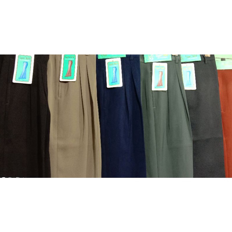 KODE D95P celana bahan pria  laris   celana bahan reguler  celana bahan super talon  celana bahan re